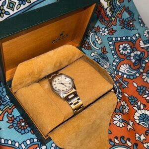 Rolex Two-Tone Men's Watch with Roman Numerals   Brand New Condition